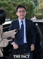  '옅은 미소' 띤 구자현 검찰총장 직무대행 [포토]