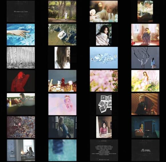 가수 태연이 컴필레이션 앨범 Panorama : The Best of TAEYEON의 발매를 앞두고 지난 10년 활동을 아우르는 이미지를 담은 스케줄 필름을 공개했다./SM엔터테인먼트