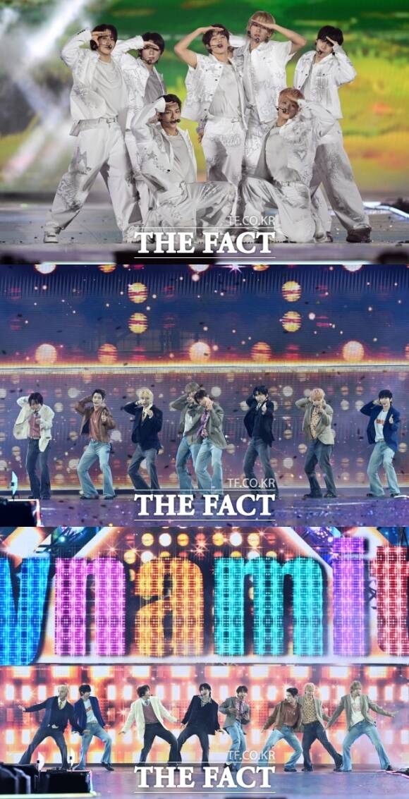 그룹 아홉이 영상으로만 보던 더팩트 뮤직 어워즈에 입성할 수 있어 행복했다며 수상의 영예까지 안아 영광스럽다고 소감을 밝혔다. /임영무 기자, 서예원 기자