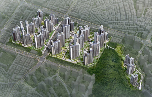 비규제 막차로 불리는 힐스테이트 광명11(가칭)이 18일 진행된 1순위 청약 평균 경쟁률 36.7대 1을 기록했다. /현대건설