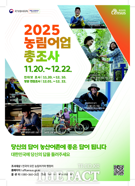 2025 농림어업총조사 포스터. /부여군