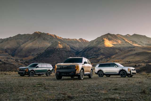 신형 텔루라이드 라인업(X라인, X프로, 하이브리드). /기아