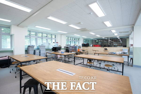 대전대신고등학교 메이커존 전경. /대전시교육청