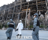  천안시 이랜드 물류센터 화재 합동감식 착수