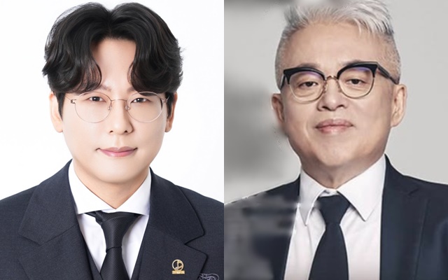 저작권료 5000억을 바라보는 AI 저작권 시대 첫 회장, 누가 더 '준비된 변화' 보여줄까? 제25대 회장 선거에는 작곡가 김형석(오른쪽)과 현 KOMCA 이사이자 싱어송라이터 이시하 후보가 나섰다. /KOMCA, 개인 SNS