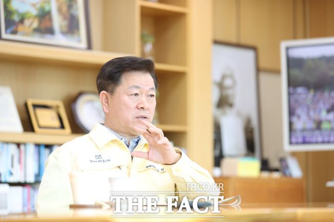 박승원 광명시장. /광명=김동선 기자