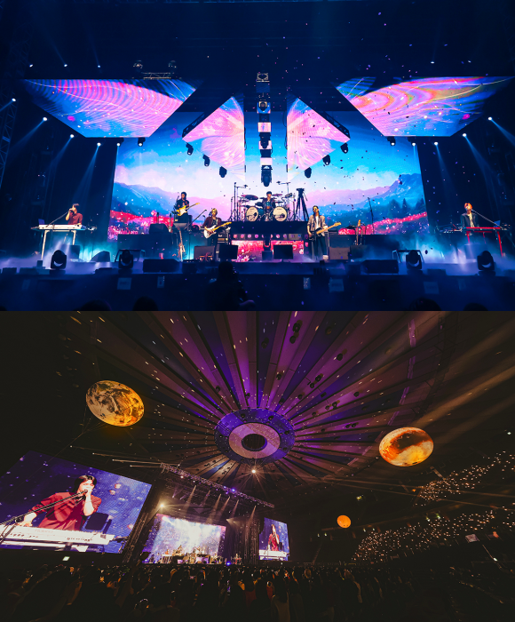 잠실실내체육관에 단독 입성한 멤버들은 올림픽홀에서 월드투어를 시작해서 여기까지 왔다. 투어 중에 저희가 멋쟁이로 거듭나면서 이제 더 많은 팬 앞에서 공연을 할 수 있게 됐다. 굉장히 행복하다. 월드투어의 마지막을 장식하는 공연이라 더 의미가 깊고 울컥하다고 소감을 전했다. /JYP엔터테인먼트