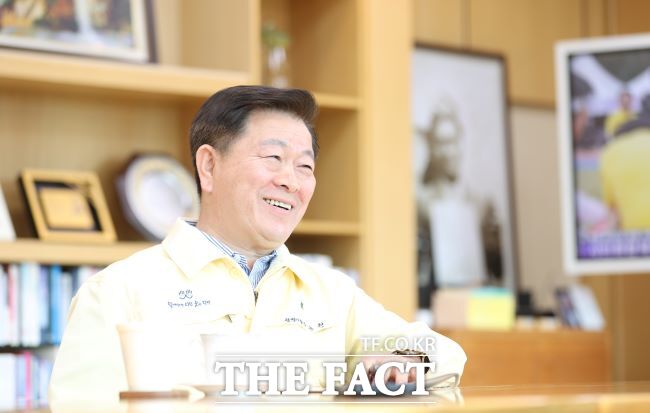 박승원 광명시장. /광명=김동선 기자