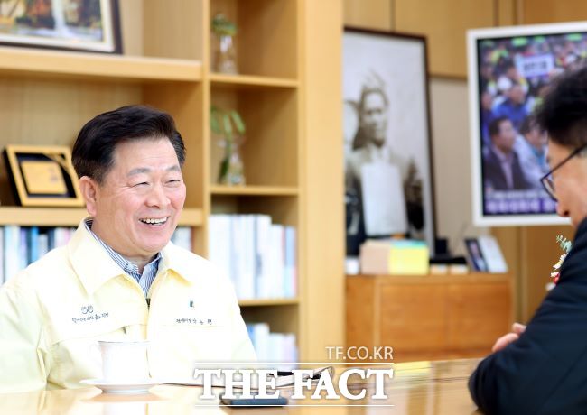 박승원 광명시장. /광명=김동선 기자