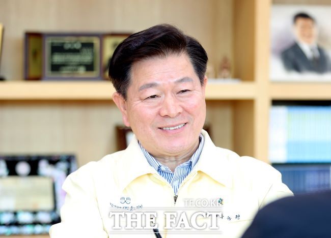 박승원 광명시장. /광명=김동선 기자