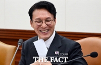  '헌법존중 정부혁신 TF' 모두발언 마치고 미소짓는 김민석 국무총리 [포토]