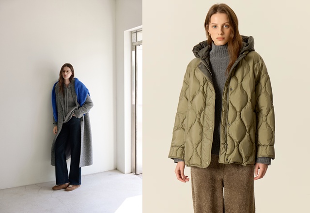 LF가 올해 겨울 아우터 트렌드가 롱코트와 숏패딩의 양분화라고 밝혔다. /LF