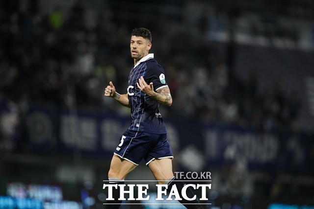 하나은행 K리그1 2025’ 39라운드 MVP를 차지한 서울이랜트 오스마르./K리그