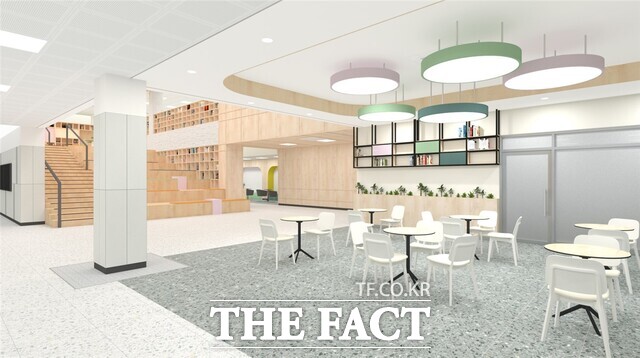 당진 꿀벌도서관 내부 조감도. /당진교육지원청