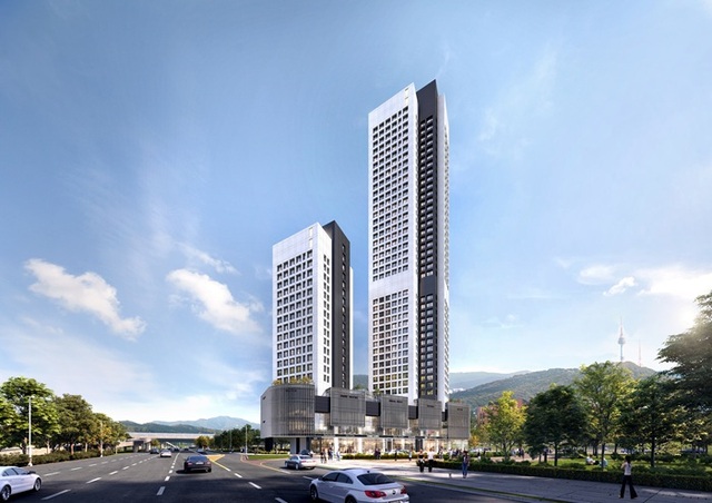 용산구 용산동6가 69-167번지 일대는 지하 6층~지상 40층 규모 주거복합시설이 들어선다. 총 136가구를 공급하며 어르신 돌봄시설 데이케어센터, 근린생활시설 등을 함께 조성한다. /서울시