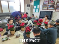  계룡시, 사계절 꽃피는 ‘정다운 향한리’ 조성 완료