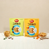  동서식품, 당 저감 '포스트 그래놀라' 신제품 2종 출시