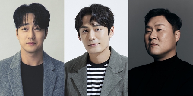 배우 소지섭 최대훈 윤경호(왼쪽부터)가 SBS 새 금토드라마 김부장으로 호흡을 맞춘다. /각 소속사