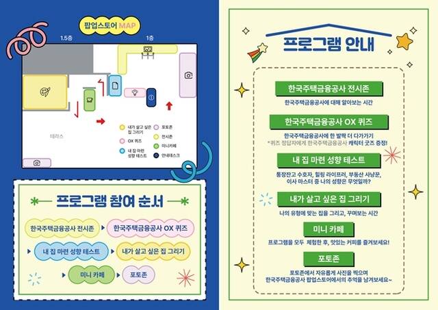 한국주택금융공사가 오는 28일~30일까지 3일간 서울 성수동에서 팝업스토어를 열어 국민과의 만남을 진행한다. /한국주택금융공사