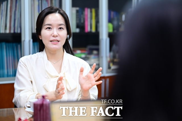 이 의원은 국회 법제사법위원회를 통과한 지역의사제를 두고 목표 설정부터 잘못됐다며, 국립대 중심의 지역의사제 확립이 필요하다고 지적했다. /남윤호 기자