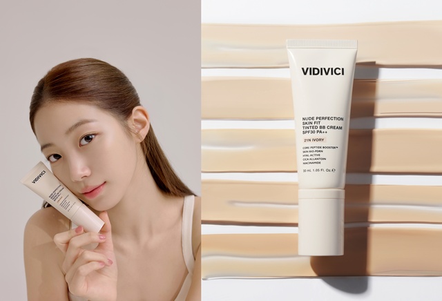 신세계인터내셔날의 비디비치가 누드 퍼펙션 스킨 핏 틴티드 비비 크림을 출시했다. /신세계인터내셔날