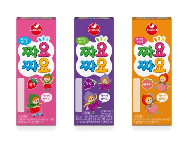 서울우유가 지난 2000년 첫 공개한 짜요짜요가 누적 판매량 2억8000만 개를 달성했다. /서울우유협동조합