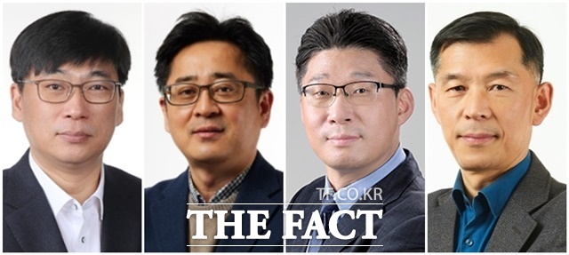 삼성중공업이 2026년 정기 임원 인사를 실시했다. (왼쪽부터) 김현조, 윤재균, 이동현, 이성락 신임 부사장. /삼성중공업
