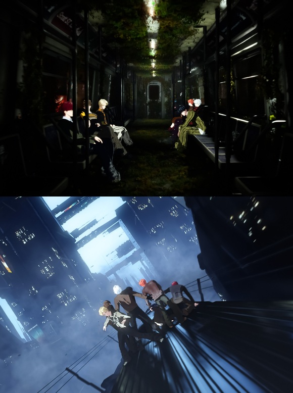 스킨즈가 디지털 싱글 돌아오는 길(The Way Back의 두 번째 티저 영상을 공개했다. /브릿지엔터