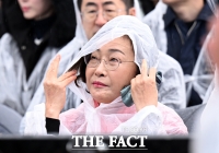  용산국제업무지구 기공식 참석한 박희영 [포토]