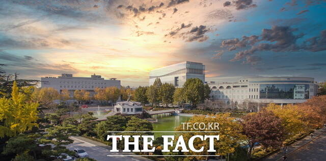 원광대학교 캠퍼스 전경. /원광대