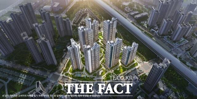 인천 시티오씨엘 8단지 조감도 /DCRE