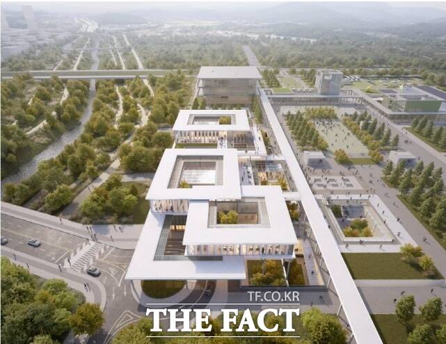 오는 2028년 준공 목표인 디자인박물관 조감도. /행복청