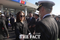  아들 이지호 임관식 참석한 임세령 부회장 [포토]