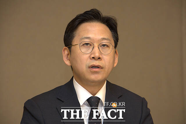 30일 정부서울청사에서 배경훈(사진) 부총리 겸 과학기술정보통신부 장관 주재로 쿠팡 개인저옵 유출 사태와 관련한 긴급 대책회의가 열렸다. /임영무 기자