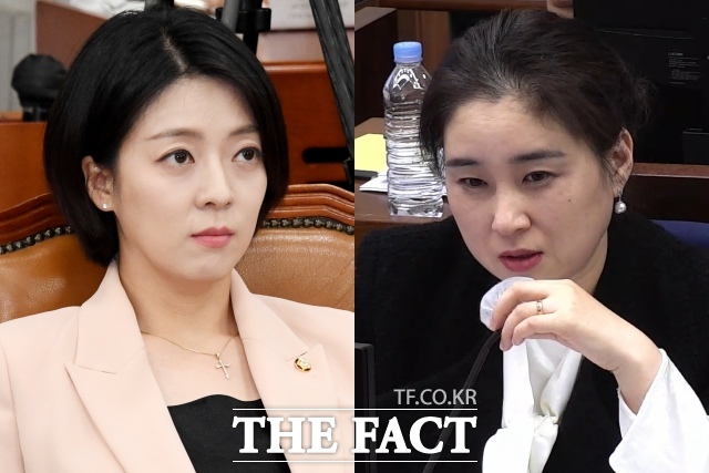 배현진 국민의힘 의원(왼쪽), 김계리 변호사. / 더팩트DB
