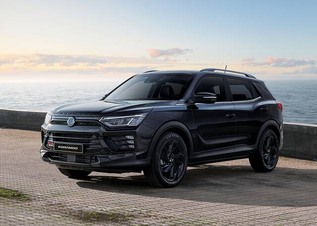 KG 모빌리티 코란도 스페셜 모델 코란도 블랙 에디션. /KG 모빌리티