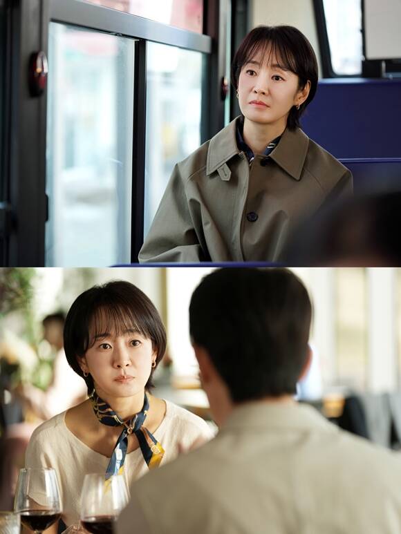 명세빈이 '서울 자가에 대기업 다니는 김 부장 이야기'에서 25년 차 주부 박하진 역을 맡아 많은 사랑을 받았다. /SLL, 드라마하우스, 바로엔터테인먼트