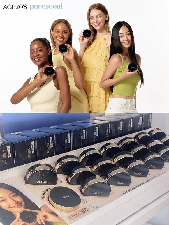 AGE20S가 영국 셀렉트숍에 입점했다. /애경산업