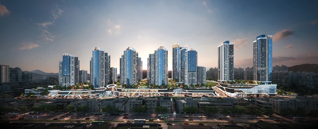 대우건설이 경기도 성남시 신흥3구역 공공참여 재개발정비사업 시공사로 선정됐다. 이곳은 재개발을 통해 총 3584세대 주거단지로 재탄생한다. 단지명은 푸르지오 매그너스 파크가 될 예정이다. /대우건설