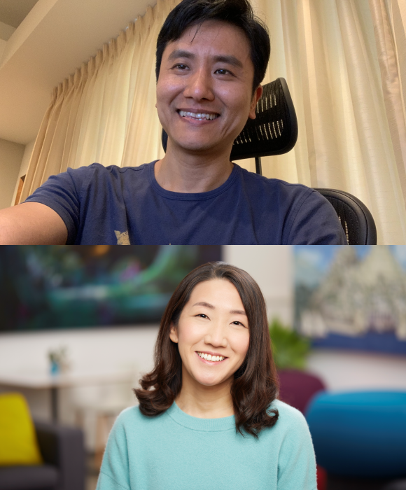 이현민 애니메이터(아래쪽)는 만남이 거듭될수록 서로의 새로운 면도 알게 되는 것처럼 관객들이 주디와 닉을 접할수록 더 재밌고 깊숙이 접할 수 있도록 작업했다고 설명했다. /월트디즈니 컴퍼니 코리아