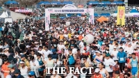  합천벚꽃마라톤대회, 접수 49분 만에 전 코스 조기 마감