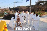  당진시의회 산업건설위, 송산·석문면 현안 사업 현장 점검