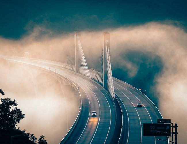 2025 도쿄 국제 사진 공모전 금상 수상작 안개 속으로. /김남국 작가 제공