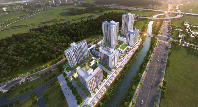 GS건설은 지난 2일 LH공사가 발주한 시흥거모 A-1BL 통합형 민간참여 공공주택건설사업 (이하 시흥거모)에 대한 도급 계약을 체결했다. /GS건설