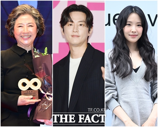 고두심 권율 손나은(왼쪽부터) 김동준 이대휘 전성곤이 새 예능 호텔 도깨비에 출연한다. /더팩트 DB