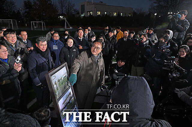 계엄군 헬기가 착륙했던 국회운동장. /국회사진기자단