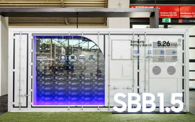 삼성SDI 대한민국 기술대상 수상 제품 'SBB(Samsung Battery Box)'. /삼성SDI