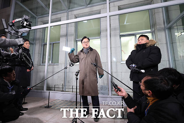 계엄군이 들이닥쳤던 본관 233호 외부의 모습. /국회사진기자단