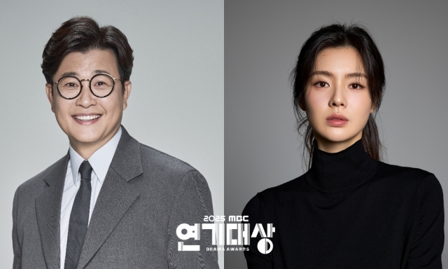 김성주(왼쪽)와 이선빈이 2025 MBC 연기대상 MC를 맡는다. /각 소속사