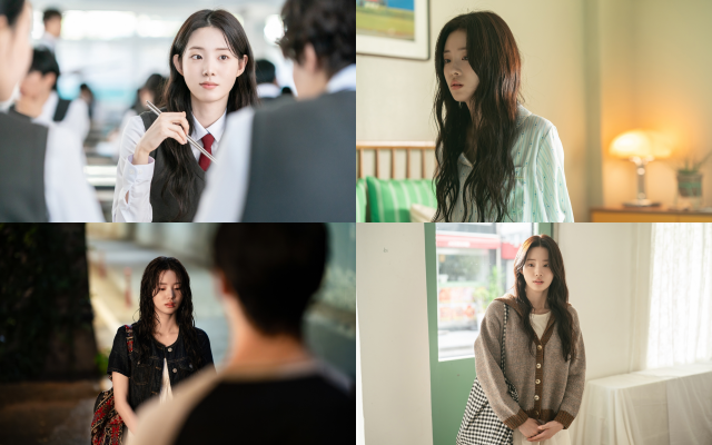 영화 오늘 밤, 세계에서 이 사랑이 사라진다 해도에서 서윤 역을 맡은 신시아의 스틸컷이 공개됐다. /㈜바이포엠스튜디오